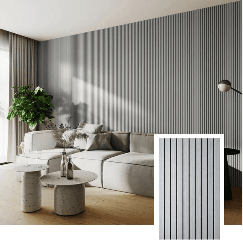 Akustiklamelpanel — (2,7 m × 1,10 m)