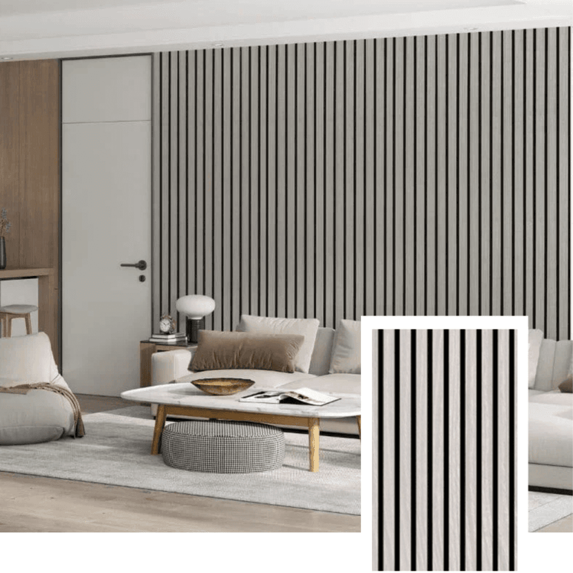 Akustiklamelpanel — (2,7 m × 1,10 m)